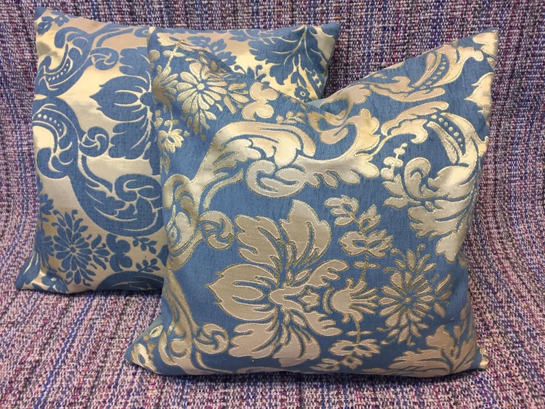 couple pillow fabric pillow decorative pillow twins pillow couple pillow floral fabric pillow blue pillow sofa pillow fabric pillow covers