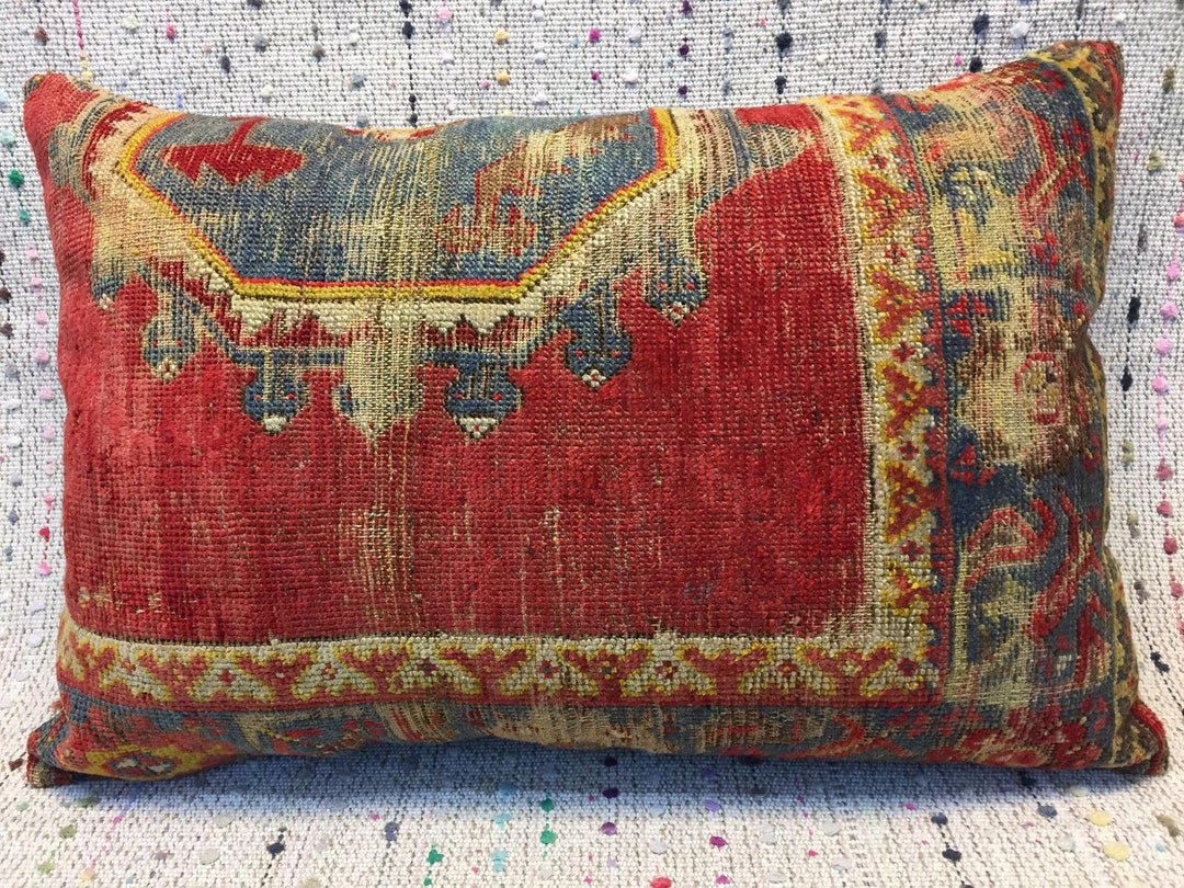 24x34 Pillow Case Vintage Pillow Case Boho Pillow Sofa Cushion Lumbar