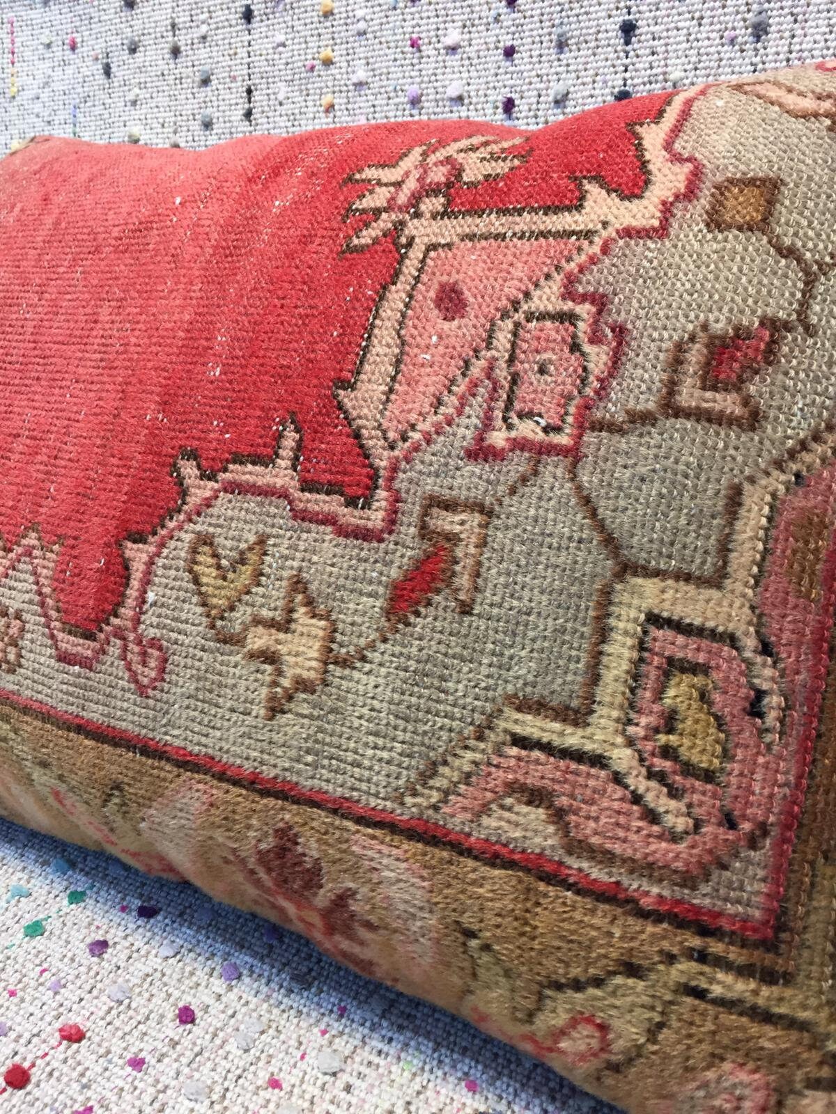 22x32 Pillow Case Decorative Pillow Sofa Pillow Lumbar Pillow Vintage