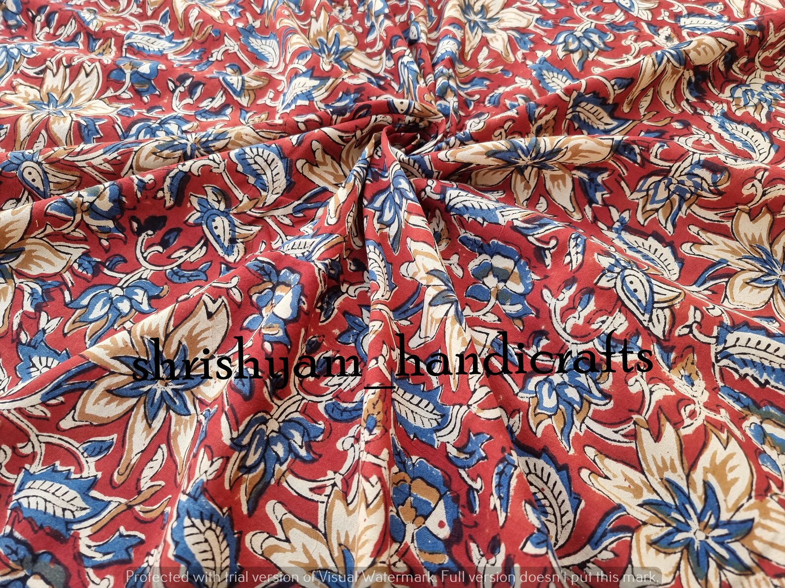 Cotton Fabric for Dress Making Indian Hand Block Print Fabric Etsy