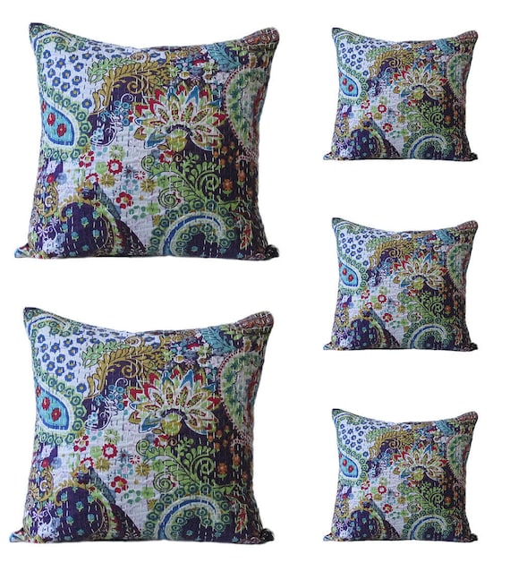 Cushion Cover Pillow Case Decorative Cushion Pillow 40x40 in 14 Sizes 100/% Cotton