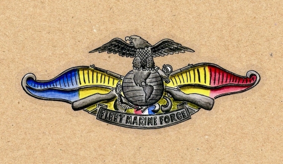Fmf Combat Action Ribbon Sticker Clear Background Etsy
