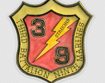 thumbnail image 2 of USMC 3rd Battalion 9th Marine Regiment 2 of 12