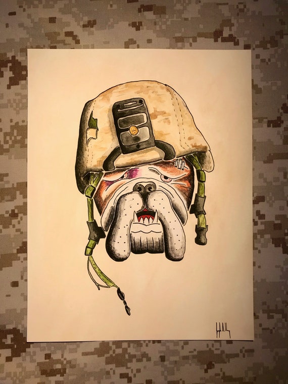 Devil Dog Collection Wars in the Middle East Print