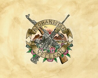 Afghanistan Veteran Print