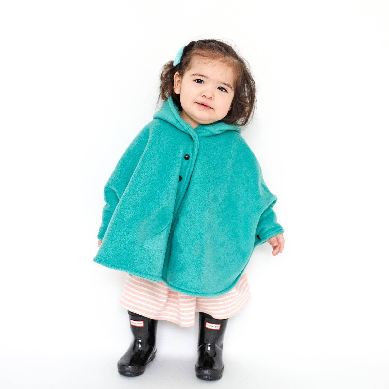 Fleece Car Seat Poncho Kids Winter Coats Toddler Girl Etsy