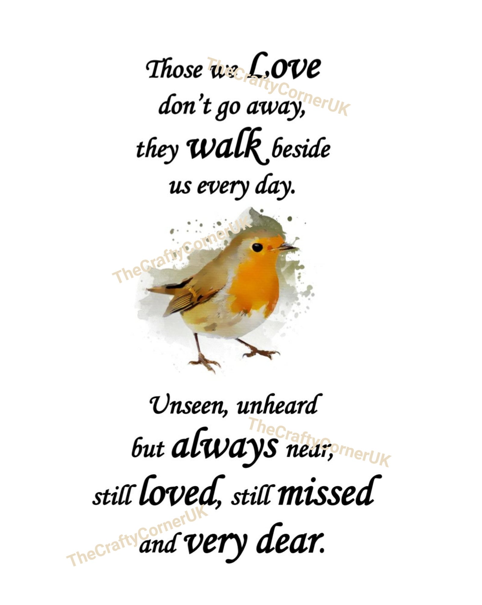 those-we-love-don-t-go-away-download-pdf-jpg-robin-in-memory-bereavement-print-at-home-etsy