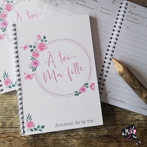 Cahier de tes souvenirs d'enfants et de jeune adulte, bêtises, journal pour parents écrire, idée cadeau jeunes parents babyshower naissance