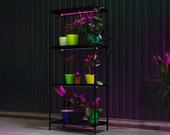 Lima 60 Bicolour - Plant Shelf with Built-in Grow Light