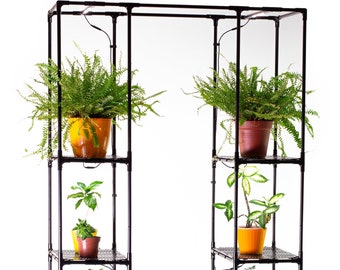 Stand plant with phyto light for home, cottage, terrace or patio ''Megan"