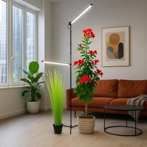Metaflex IO-3 Floor Led Grow Light for Plant, Led Light Stand