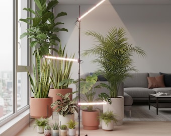 Metaflex IO-3 Floor Led Grow Light for Plant, Led Light Stand