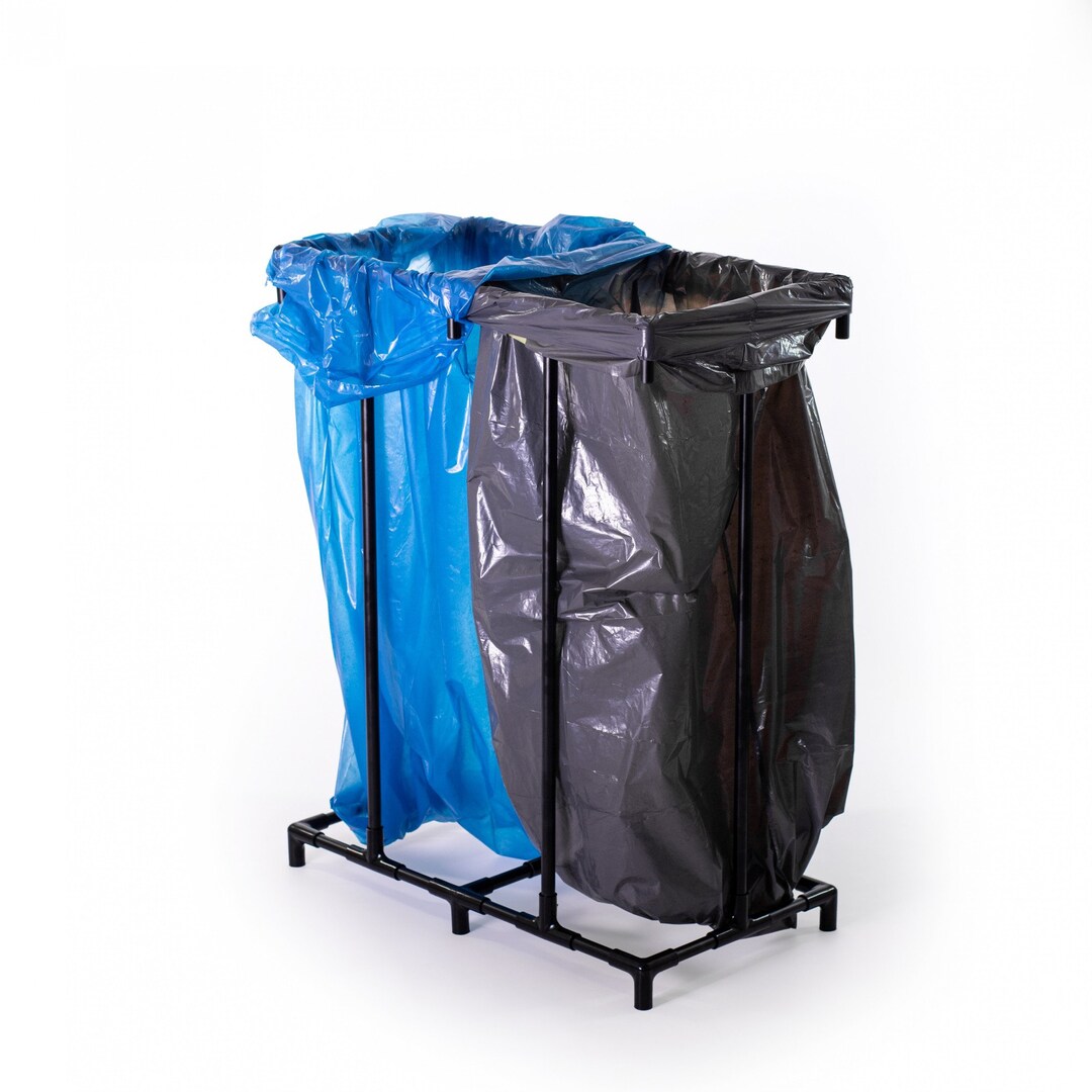 Portable Folding Trash Bag Holder Treho Twin 240 Etsy