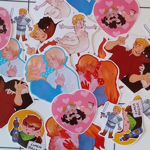 Dungeon meshi stickers | Farcille Labru Chimera Falin Senshi Chilchuck Laios