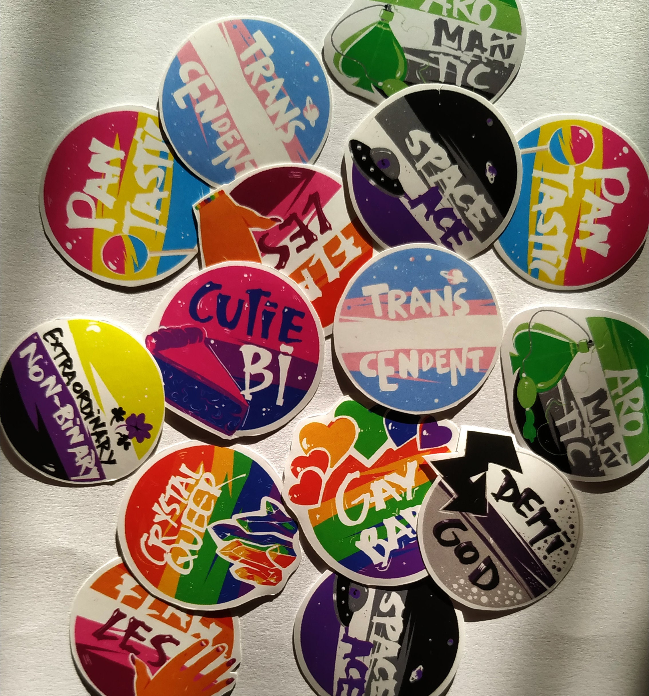 ASEXUAL PRIDE STICKERS - PACK OF 3 – Midsumma's Closet