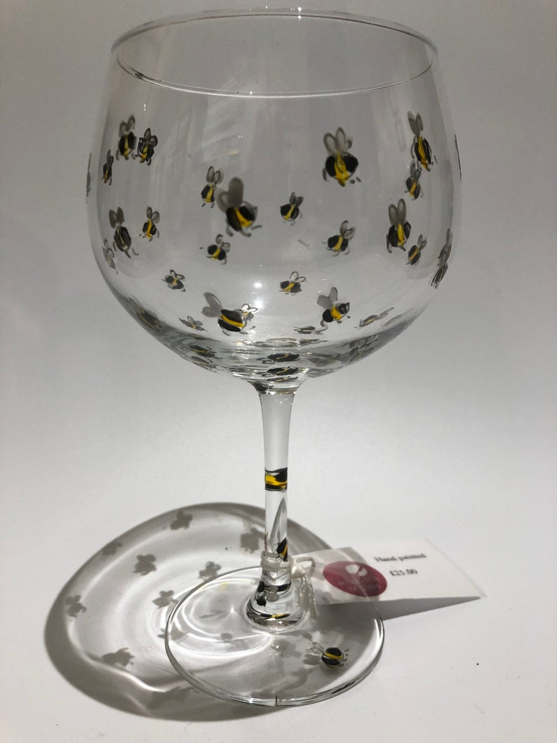 Bee Gin Cocktail Glass Etsy UK