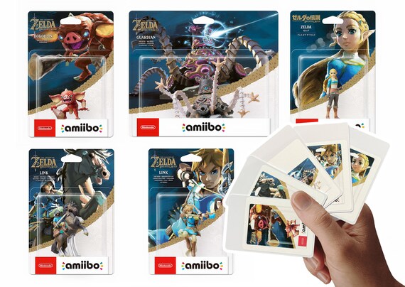 Zelda Guardian Bokoblin Rider Archer Link Amiibo Card Etsy