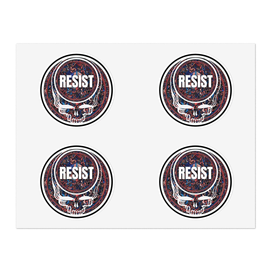 RESIST Bulk Sticker Sheet | 10 Sheet/ 40 Stickers - Etsy