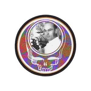 Albert Hoffman Aufnäher | Bügelbild Bild 1