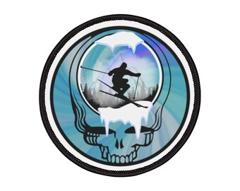 Fire On The Mountain Aufnäher | Bügelbild Stealie