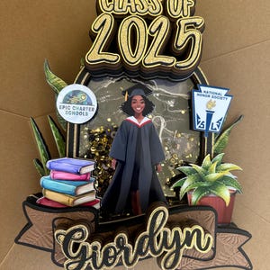 Graduation Party Decorations for Cakes and Centerpieces | Graduation Cake Topper For Party | Class of 2026  | Graduation Gift for Events