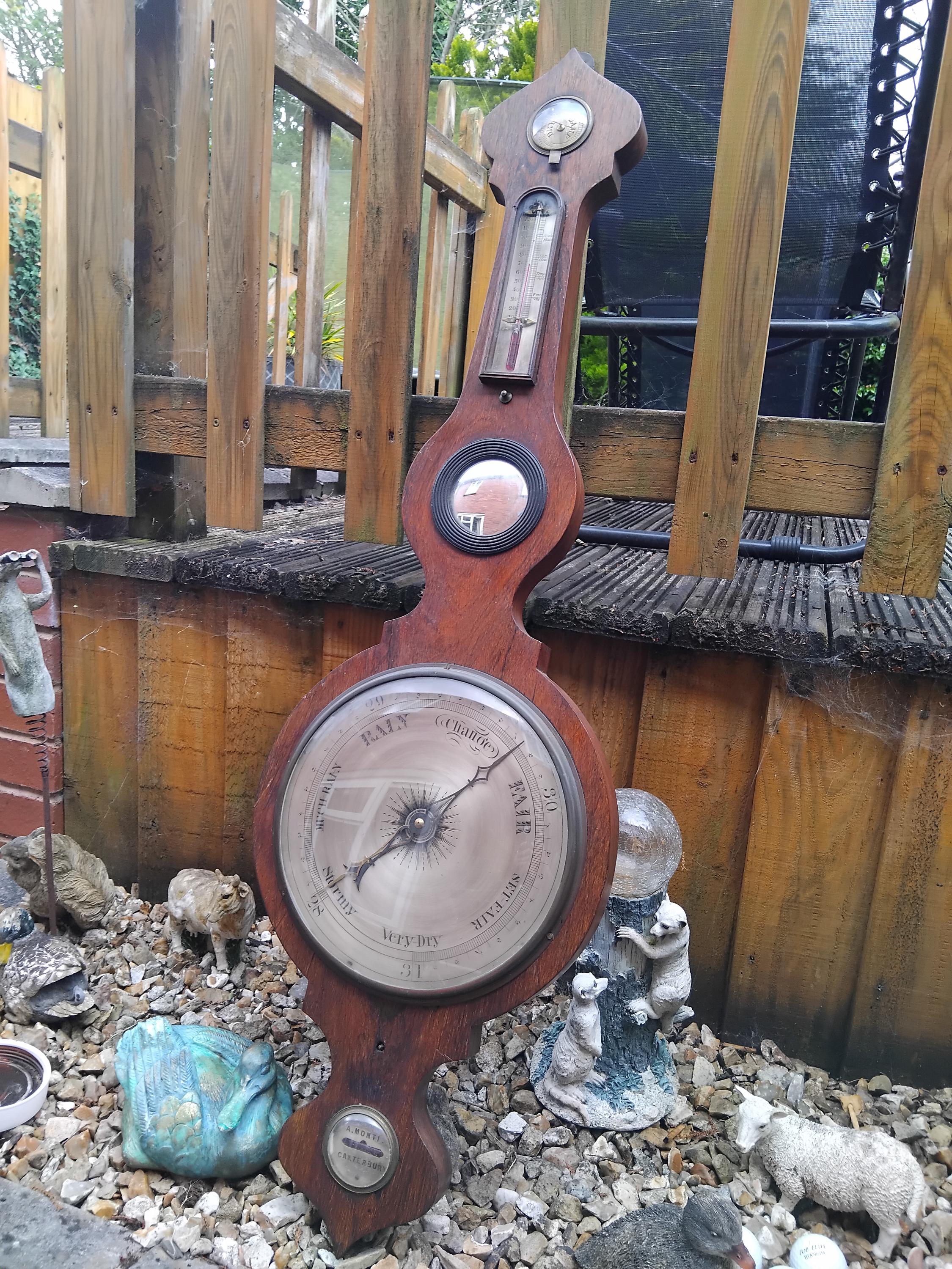 100年モノ！1927年製 アールデコ 米Taylor社ウェザーステーション もうすぐ100年！1927年製 アールデコ 米Taylor社ウェザー