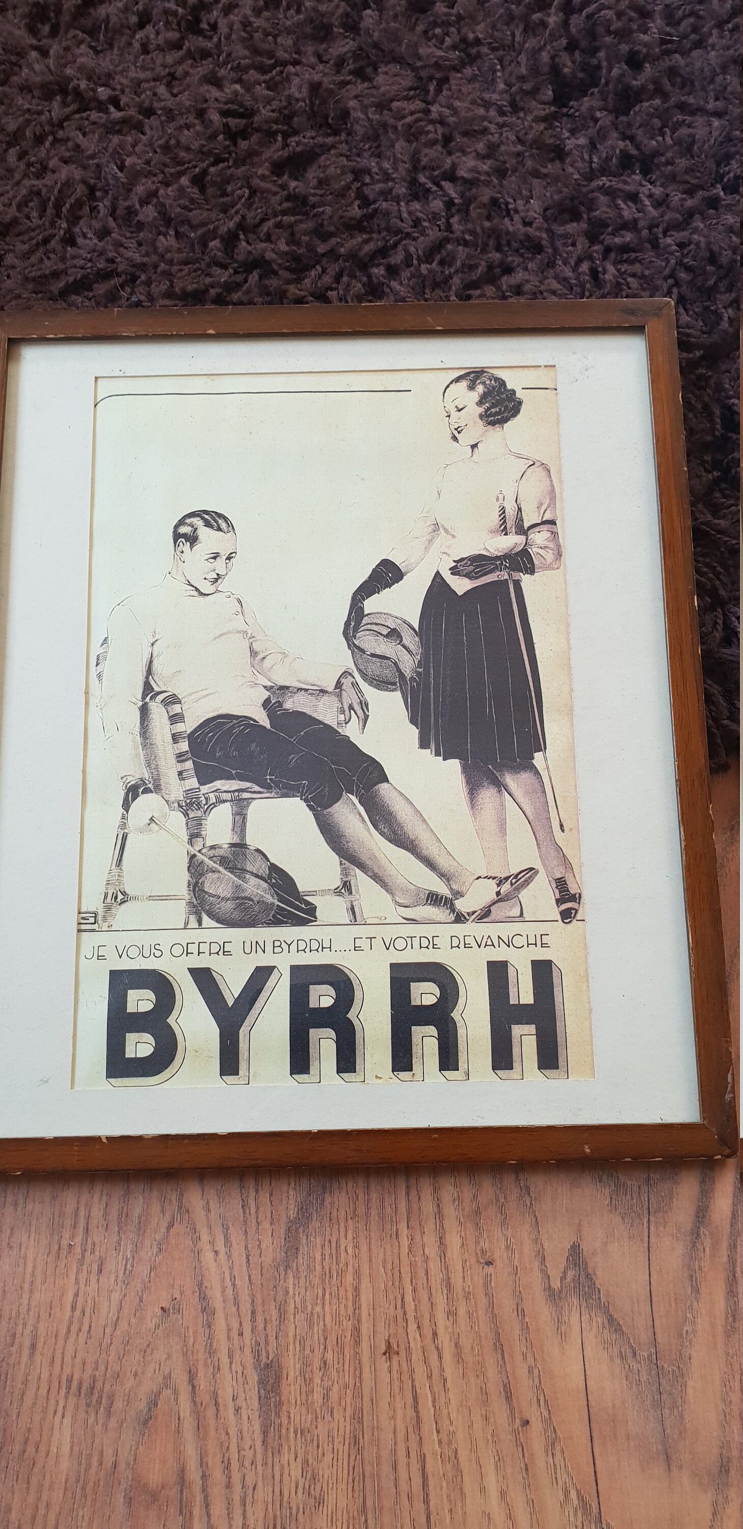 Image of 1920S French Advertising Print