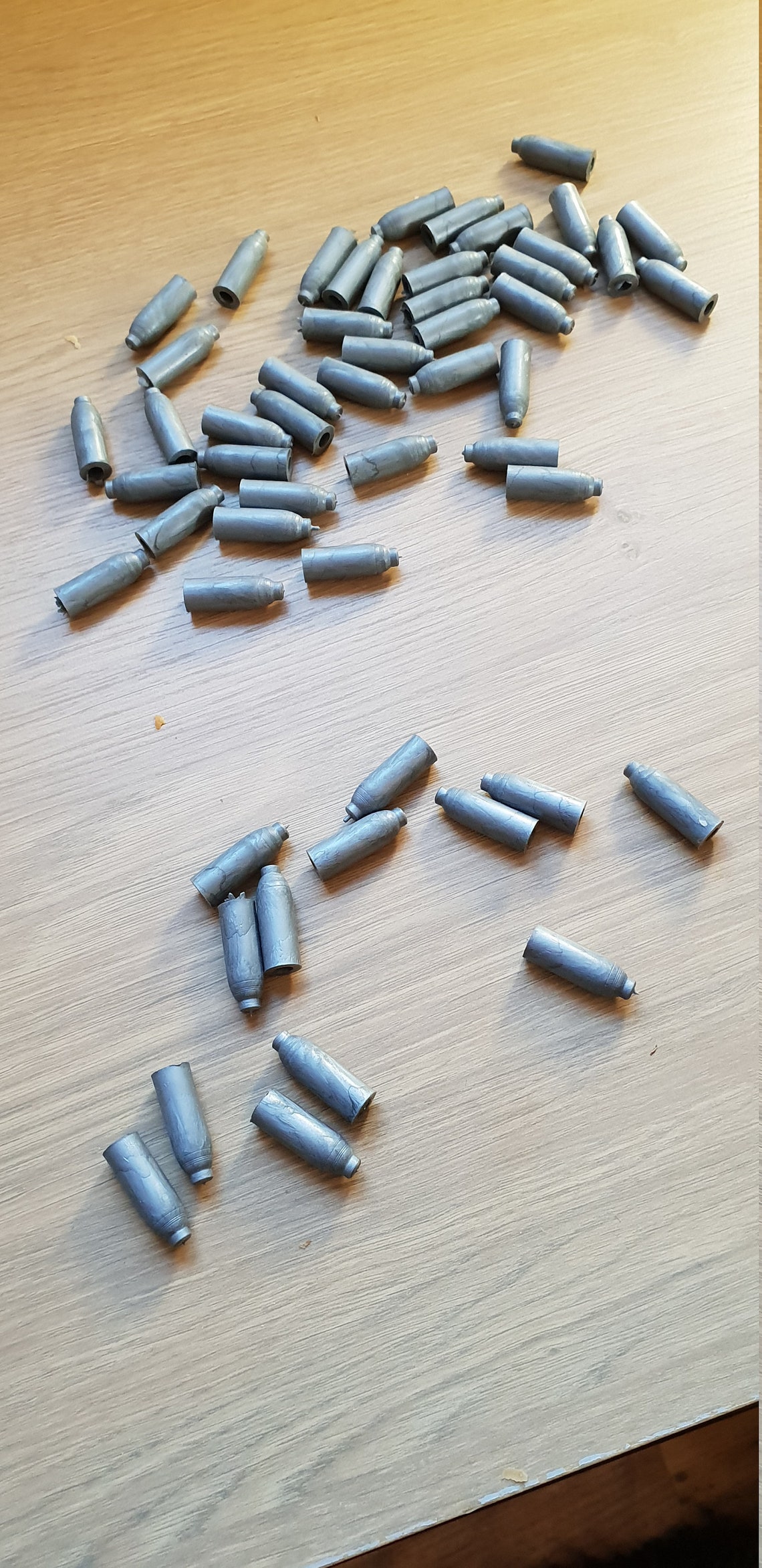 50 PLASTIC BULLETS Etsy