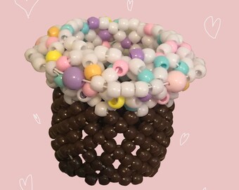 Cupcake Kandi Cuff