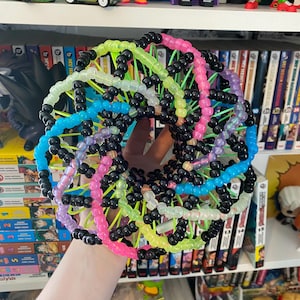 Glow in the dark Light Up Kandi Cuff