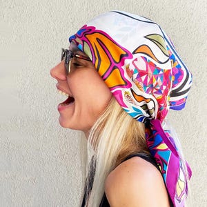 The Artful 100% Silk Twill Scarf