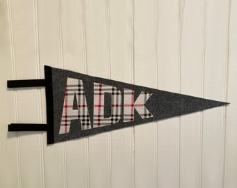 Adirondacks Pennant - Adirondack Pennant - Adirondack Wall Art - Adirondacks Gift - Handmade Adirondack Gift - Adirondack Wall Decor