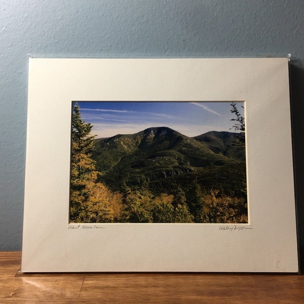 Giant Mountain from Noonmark in the Adirondacks Fine Art Photo Print 5x7 Print Matted 8x10, Wall Art, ADK Decor, ADK Print, Adirondack Gifts