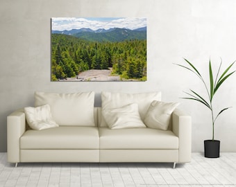 Adirondack High Peaks View from Cascade Mountain Print, Adirondack High Peaks Canvas Wall Art, Adirondack Decor, Adirondack Gifts, ADK Print