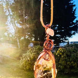 Natural Citrine Necklace, raw citrine pendant, Mother’s Day gift, crystal necklace, birthday gift for her, healing crystal jewelry, handmade