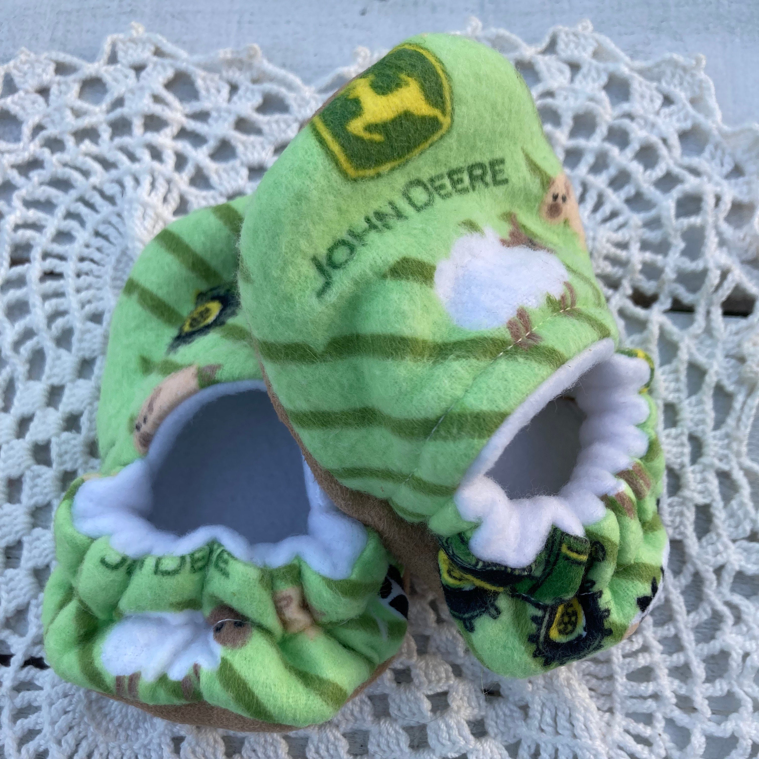 John deere baby booties 2025