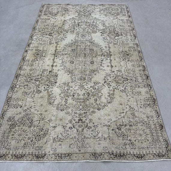 ROUND112cm\"Clockwork”ViNTAGE TURKiSH RUG 9_833914c6-63f1-4de0-b82a-