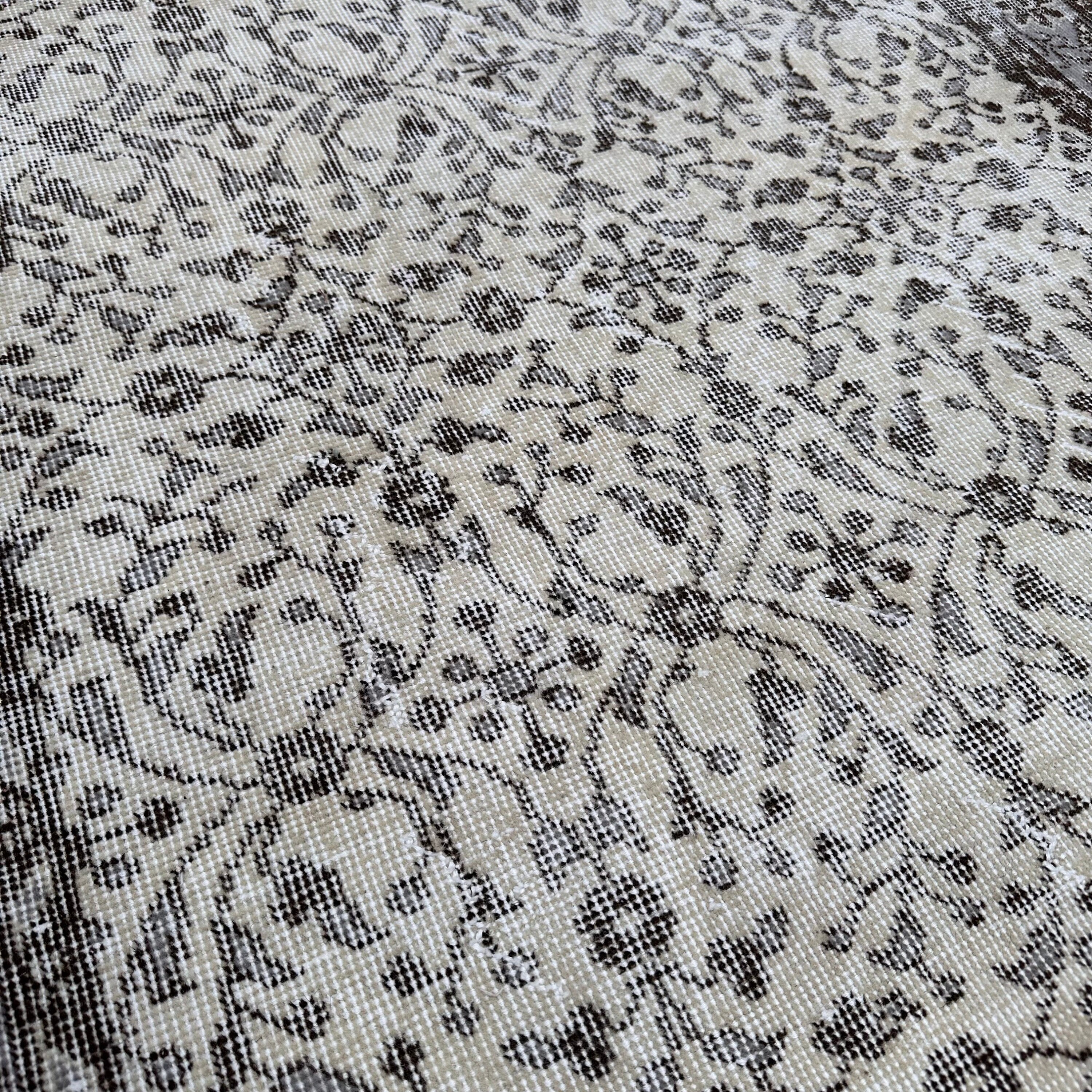 トルコラグ、ヴィンテージラグ、4x7インチのアクセントラグ