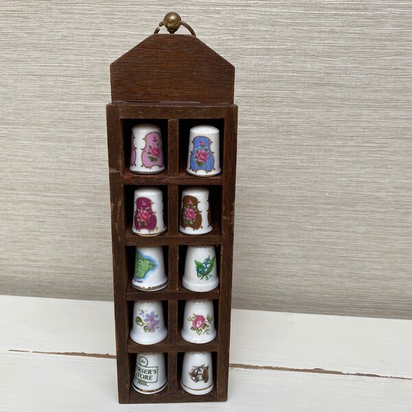 Thimble Display Case Etsy UK