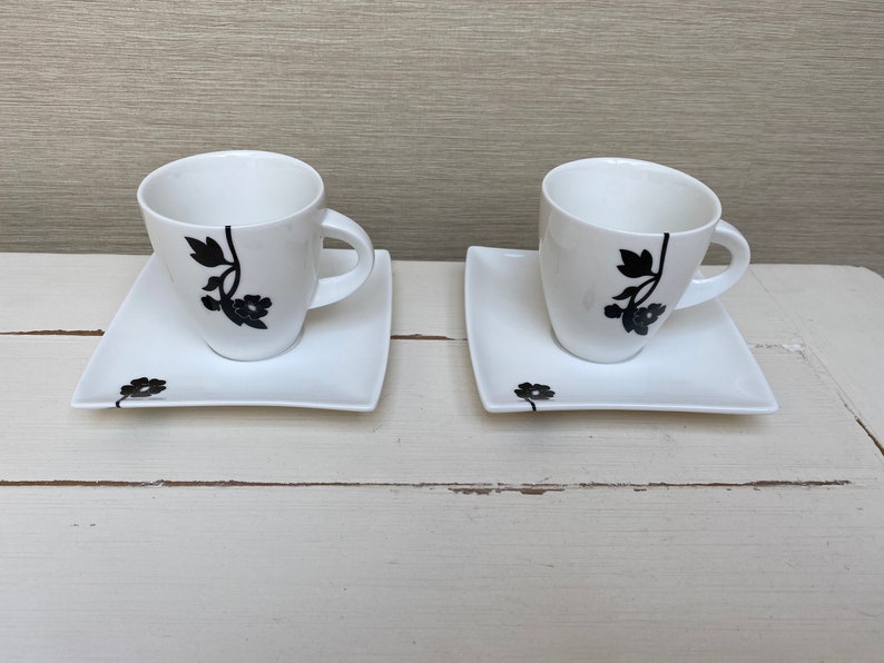 Maxwell Williams Designer Homewares Pair of Coffee /espresso Etsy