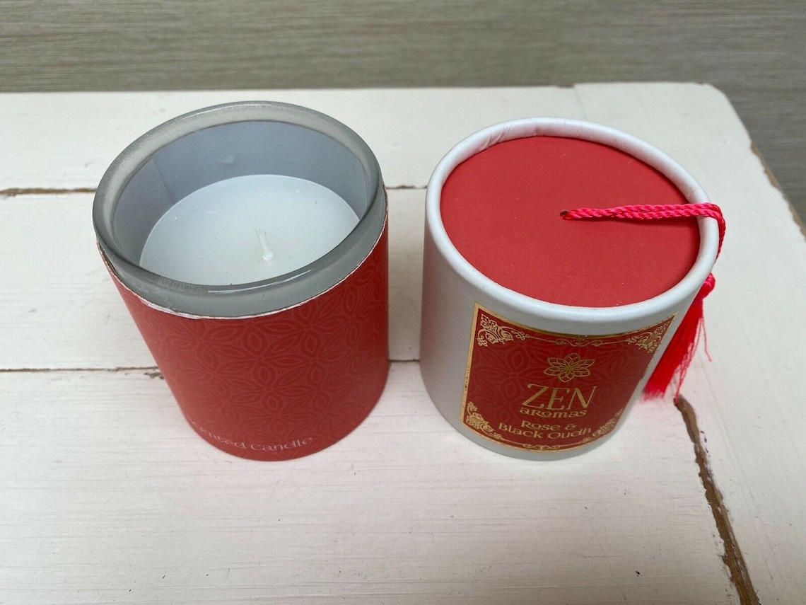 Zen Aromas Scented Container Candles Six Scents Etsy