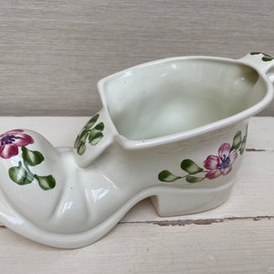 Cinque Port Pottery Vintage Boat Planter / Ornament