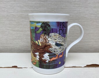 Crown Trent Bone China Mug - Duck Goose