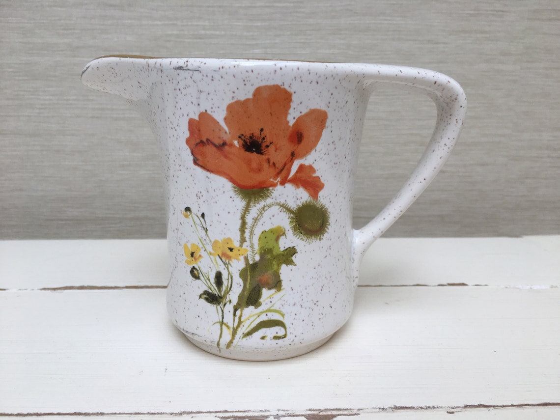 Vintage Kernewek Pottery Jug Cornwall England Etsy