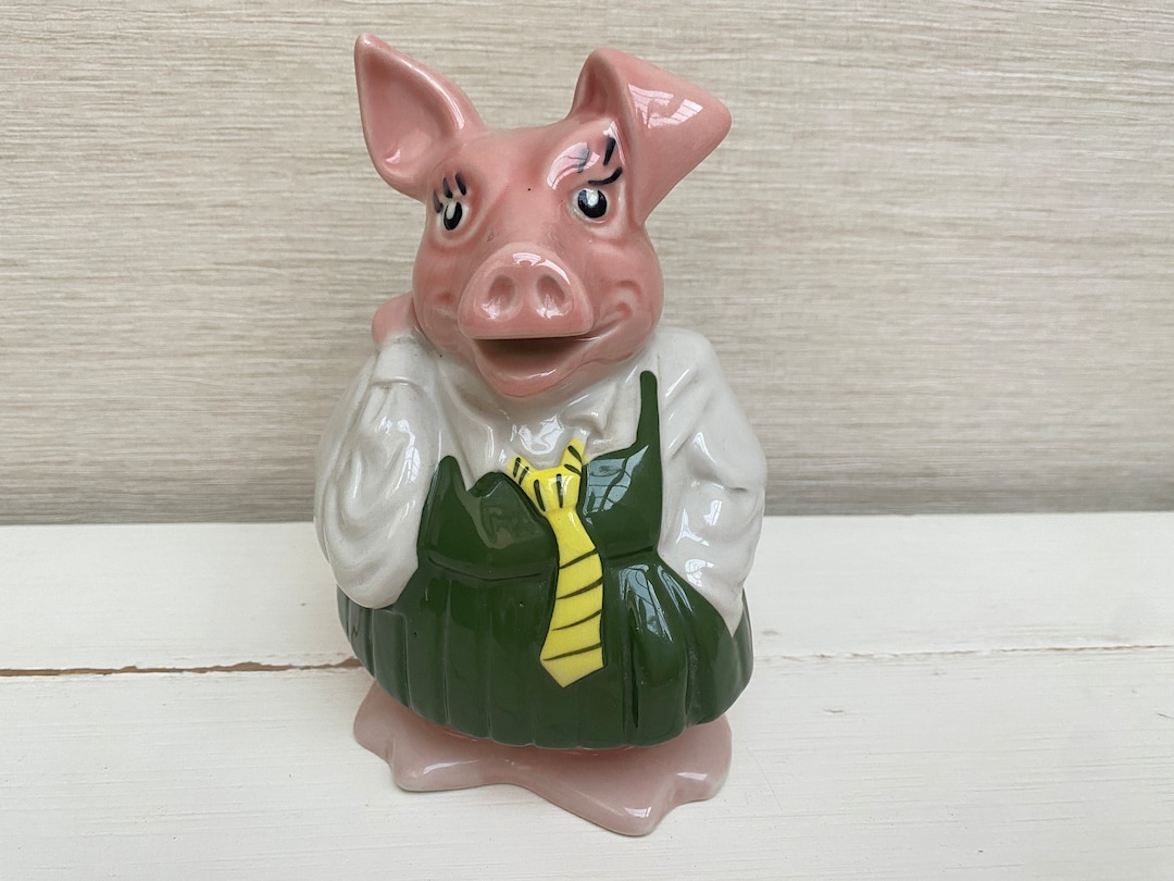 1980年代のヴィンテージのウェイド貯金箱 Sir Nathaniel 1980