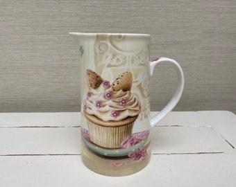 Leonardo Collection - Butterfly Cup Cake Large Jug / Pitcher