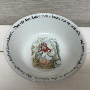 Wedgwood Peter Rabbit Ceramic Small Bowl 14.5 cm Beatrix Potter - Frederick Warne