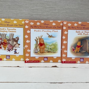 Disney's My Very First Winnie The Pooh - Set of Three Hardback Children's Books 1998/9