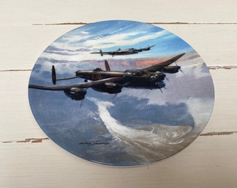 アンティーク雑貨 COALPORT \"DAWN PATROL\" Plate Coalport Collectors Plate Dawn Patrol From the Reach for the