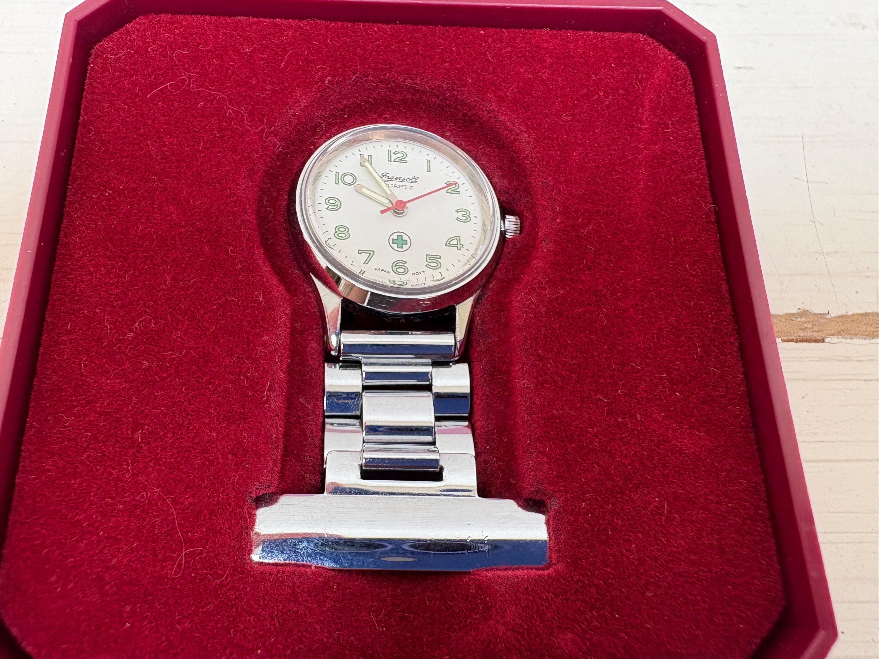 Montre Pendentif Mécanique Vintage Ingersoll - Montre De Poche Ancienne Pour Collectionneurs